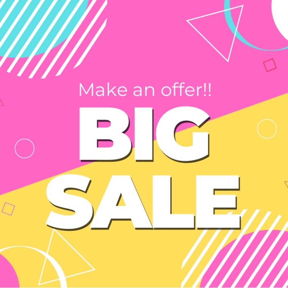 Make an offer! Accepting markdowns!